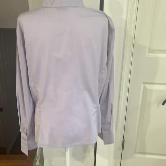 Ladhyette 148 Light Purple Button-Up Blouse size 10 - Picture 3 of 7